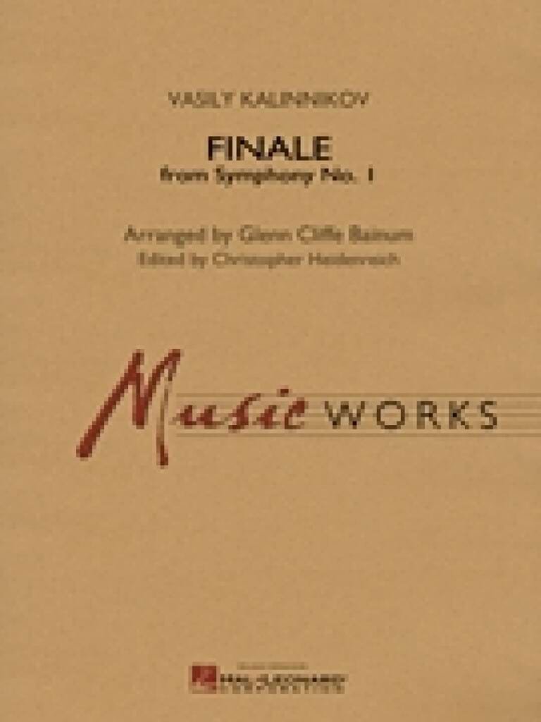 Finale from Symphony no.1 - Sergeyevich Kalinnikov Vasily - Partition