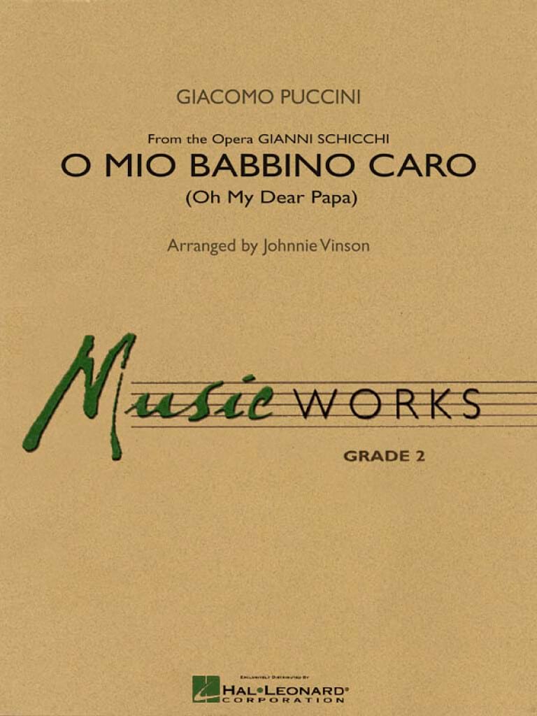 O Mio Babbino Caro PUCCINI Partition ENSEMBLES, BANDS