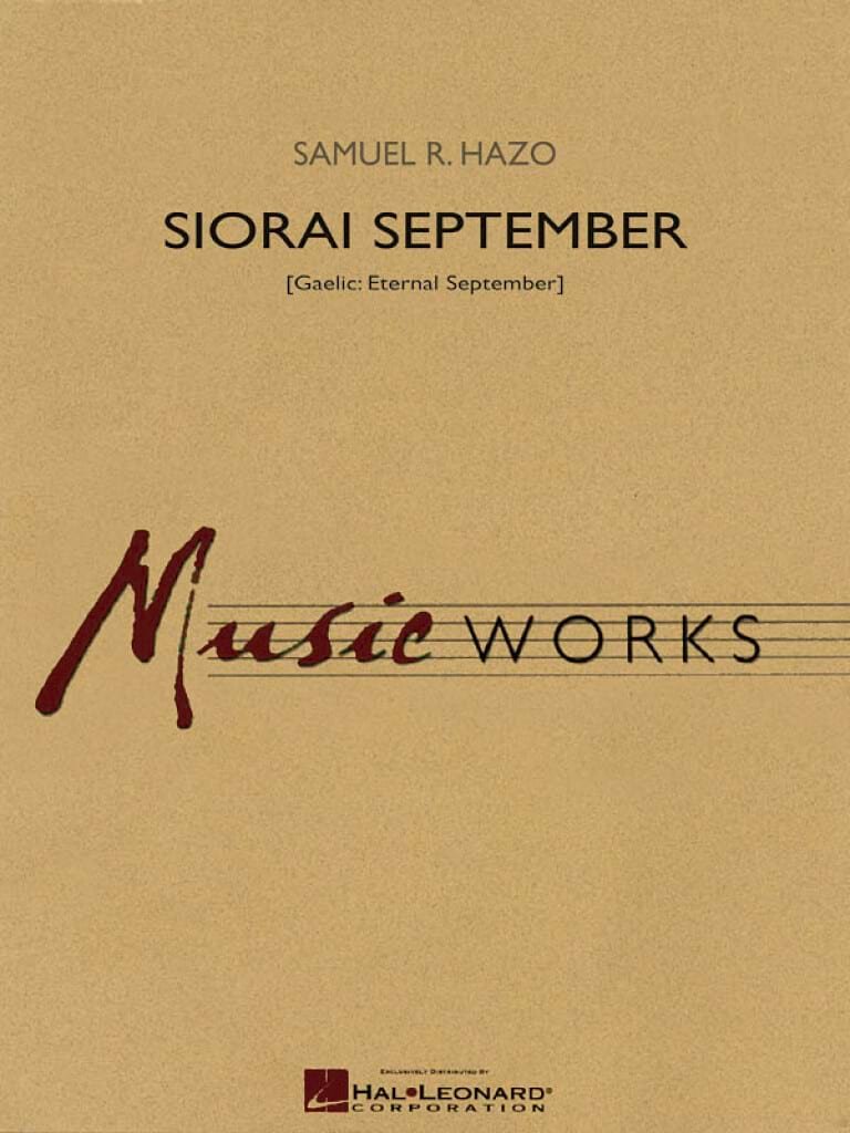 Siorai September R. Hazo Samuel Partition ENSEMBLES, BANDS