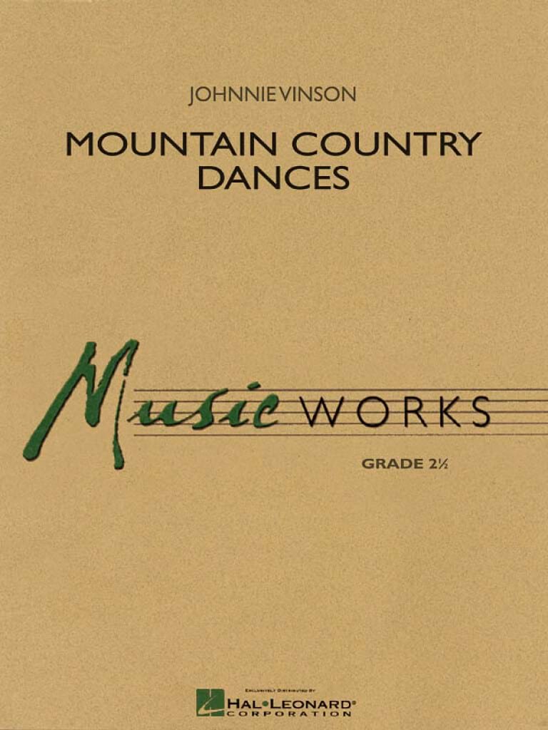 Mountain Country Dances Vinson Johnnie Partition ENSEMBLES, BANDS