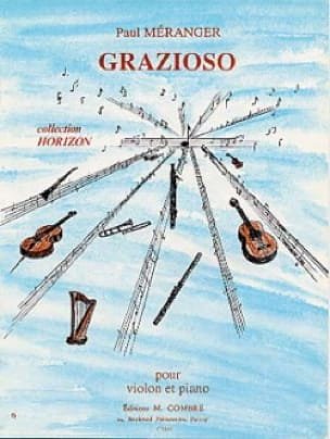 Grazioso Paul Méranger Partition Violon