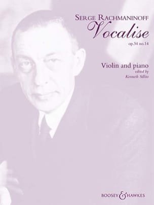 Vocalise op. 34 n° 14 RACHMANINOV Partition Violon