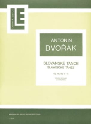 Slawische Tänze op. 46 n° 1-4 DVORAK Partition Violon