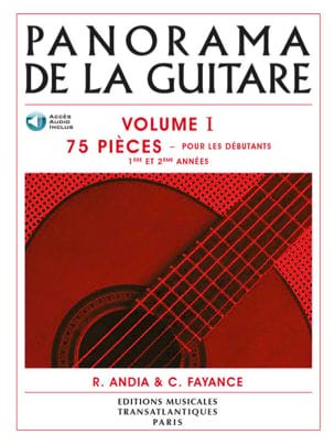 Panorama de la Guitare - Volume 1 Partition Guitare