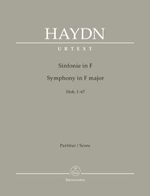 Symphonie n° 67 - Conducteur Joseph Haydn Partition Grand format