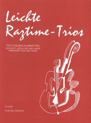 Leichte Ragtime -Trios Joplin Scott / Heger Uwe Partition Violon