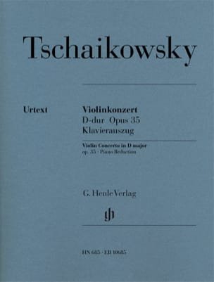 Violinkonzert D-Dur op. 35 TCHAIKOVSKY Partition Violon