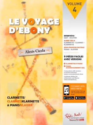 Le Voyage d'Ebony Partition Clarinette