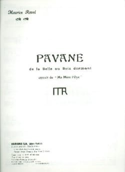 Pavane de la Belle au Bois dormant RAVEL Partition Violon