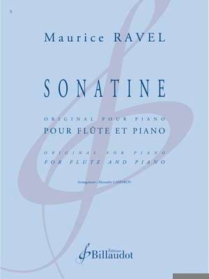 Sonatine - Flûte - RAVEL - Partition - Flûte traversière