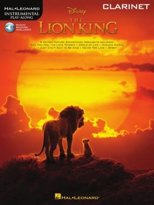 Le Roi Lion - Musique du film pour Clarinette - DISNEY - Partition