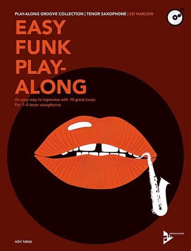 Easy Funk Play-Along Ed Harlow Partition Saxophone