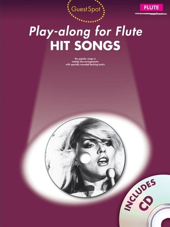 Guest Spot - Hit Songs Play-Along for Flute - Partition