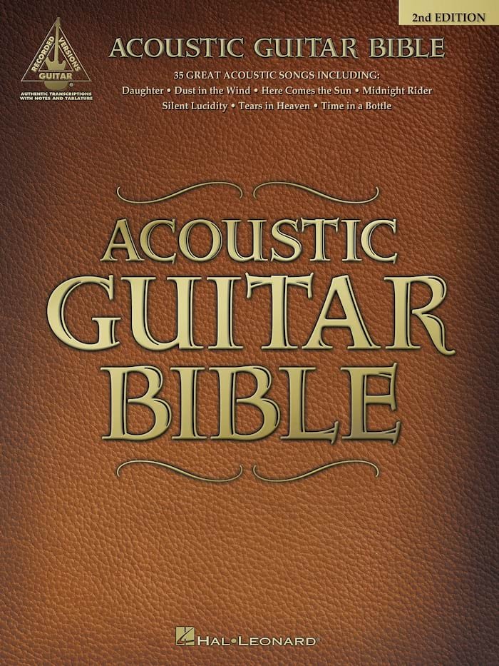 Acoustic Guitar Bible Partition Pop / Rock