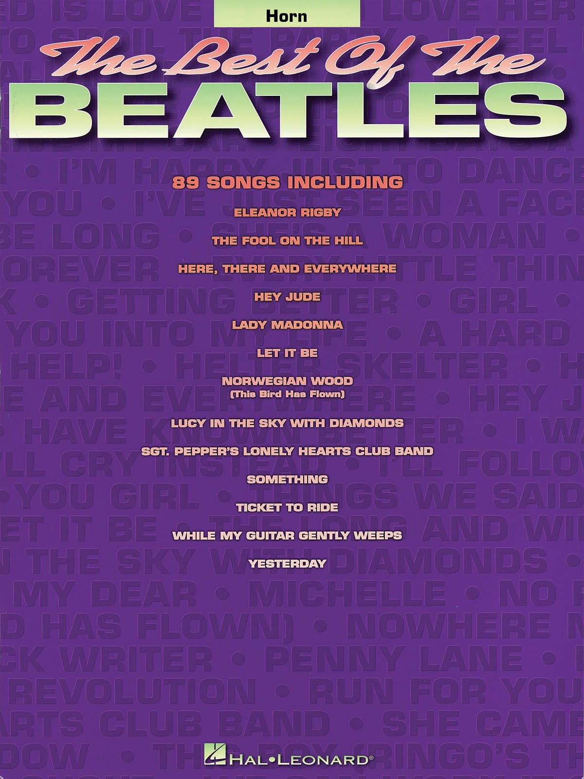 The best of the Beatles BEATLES Partition Cor