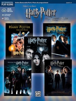 Harry Potter instrumental solos movies 1-5 Partition Violon