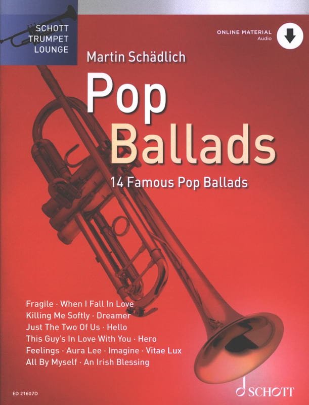 Pop ballads - 14 Famous pop ballads Partition Trompette