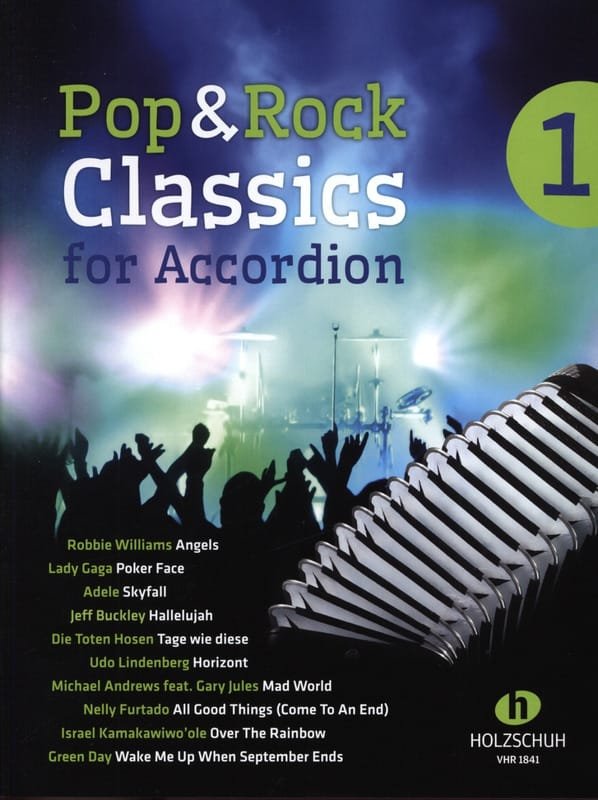 Pop & Rock Classics for Accordion volume 1 Partition Accordéon