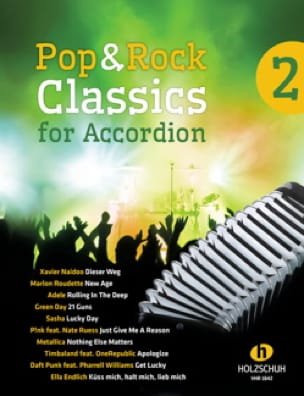 Pop & Rock Classics for Accordion Volume 2 Partition Accordéon