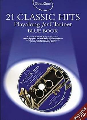 Guest Spot - Blue Book 21 Classic Hits Playalong For Clarinet - 