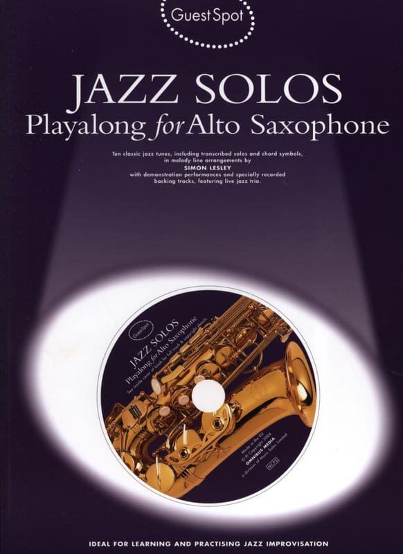 Guest Spot - Jazz Solos Playalong For Alto Saxophone - Partition