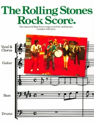 Rock score ROLLING STONES Partition Pop / Rock