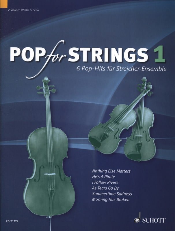 Pop For Strings 1 - Ensemble à Cordes Partition Trios