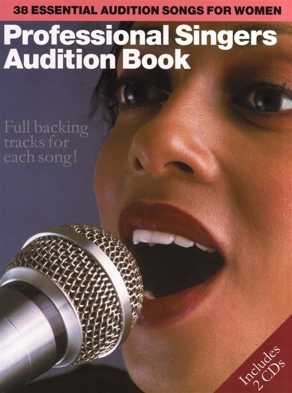 Professional Singers Audition Book For Women Partition Pop / Rock