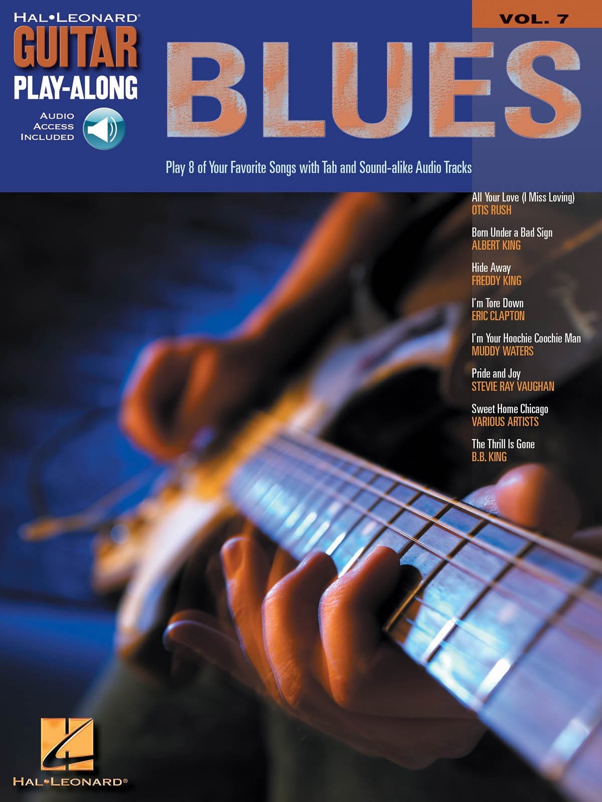 Guitar Play-Along Volume 7 - Blues Guitar Partition Guitare