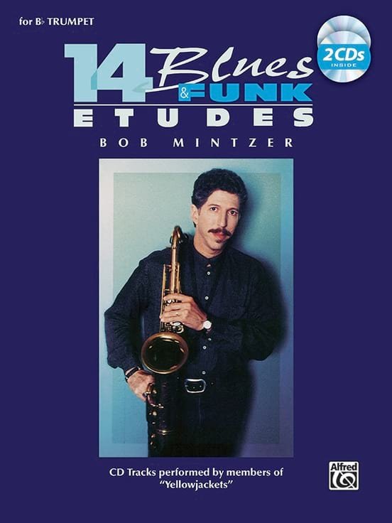 14 Blues & Funk Etudes Bob Mintzer Partition Trompette