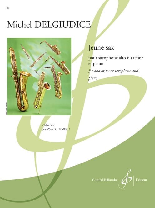 Jeune Sax Michel Del Giudice Partition Saxophone