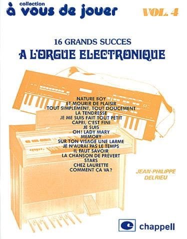 A Vous de Jouer A L'orgue Eléctronique Volume 4