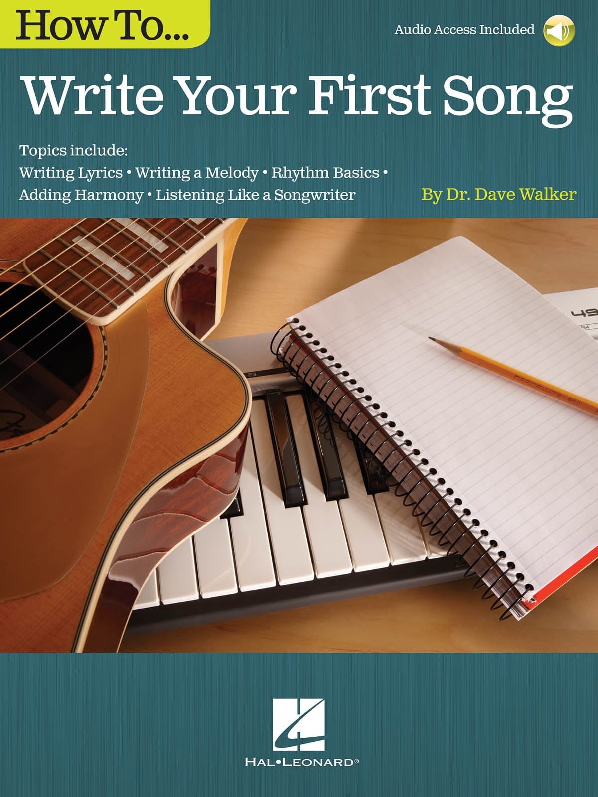 How to Write Your First Song Dave Walker Livre Jazz