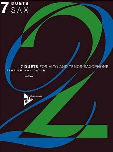 7 Duets for Alto and Tenor Saxophone Joe Viera Partition Saxophone