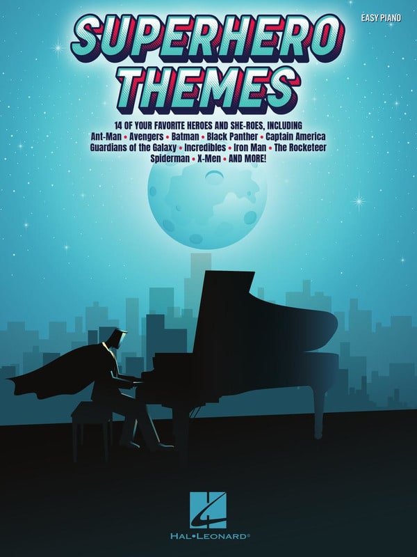 Superhero Themes - Piano Facile Partition Musique de film