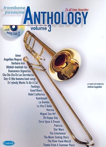 Anthology volume 3 Partition Trombone