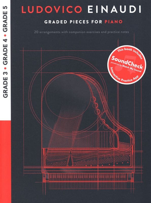 Graded Pieces For Piano - Grades 3-5 - Ludovico Einaudi - Partition