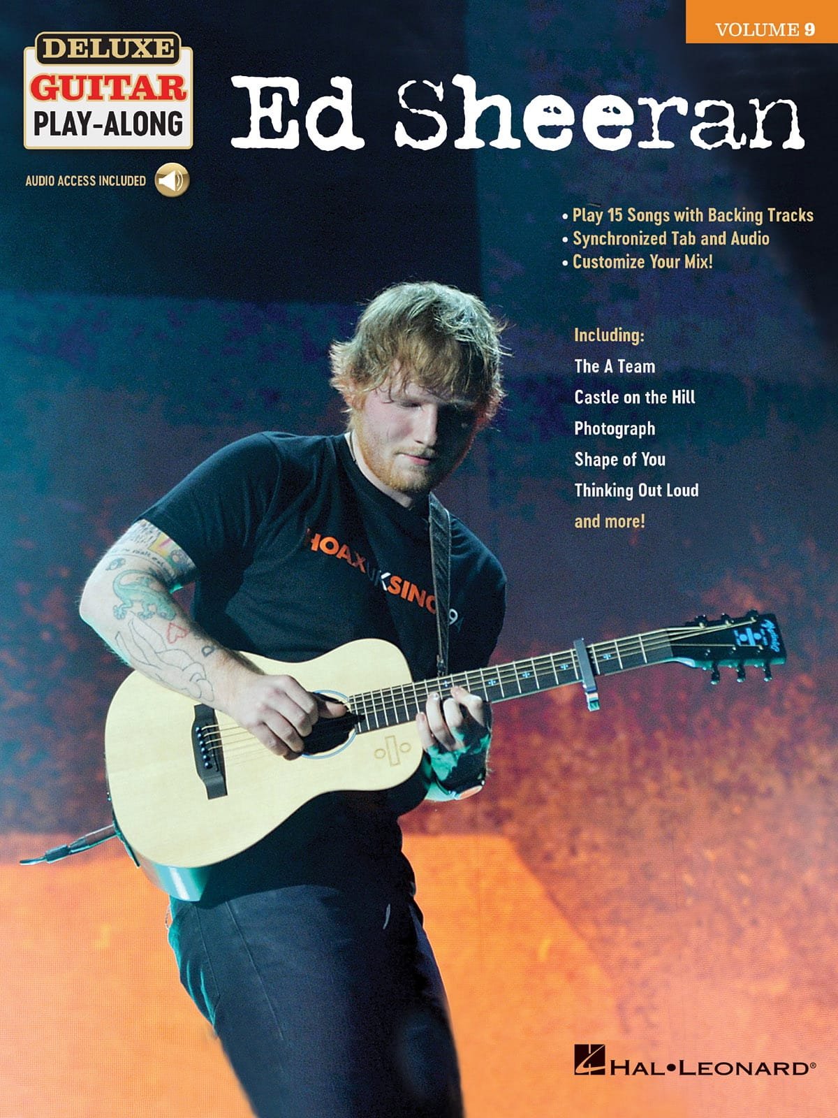 Deluxe Guitar Play-Along Volume 9 - Ed Sheeran - Ed Sheeran