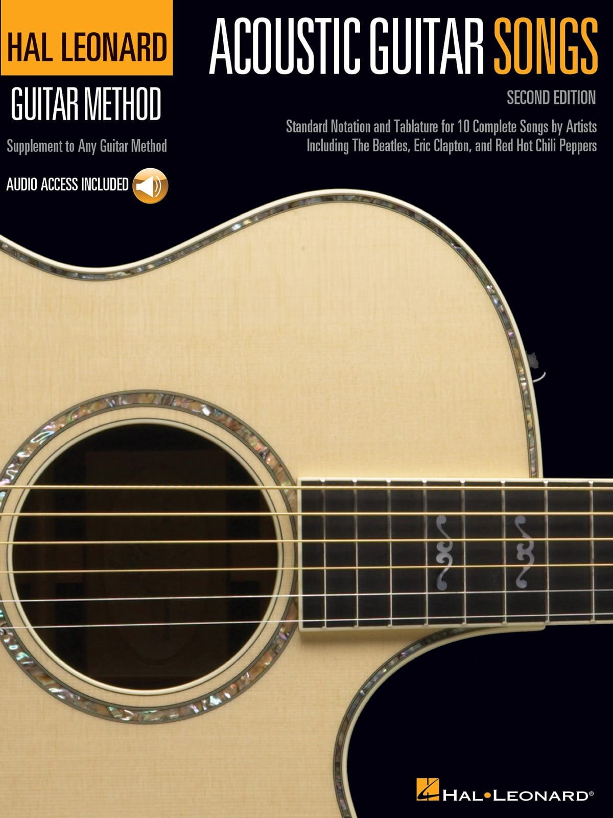 Acoustic Guitar Songs – 2nd Edition Partition Guitare