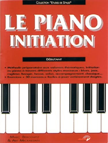 Le Piano Initiation Marc Bercovitz Partition Piano