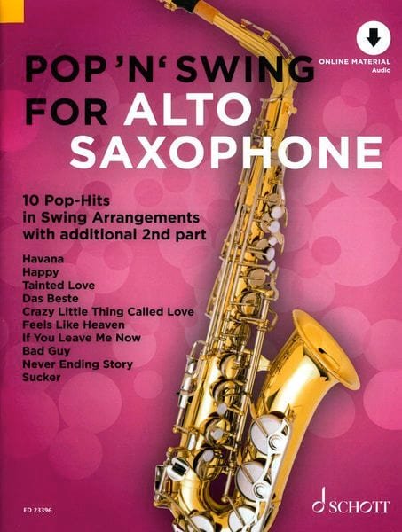 Pop 'n' Swing for Alto Saxophone Partition Saxophone