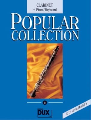 Popular collection volume 8 Partition Clarinette