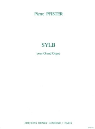 Sylb - Pierre Pfister - Partition - Orgue