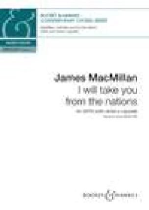 I will take you from the nations James MacMillan Partition Chœur