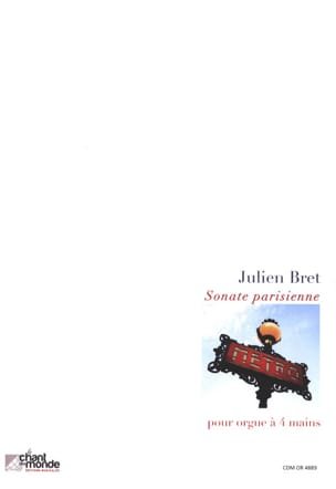 Sonate parisienne Julien Bret Partition Orgue