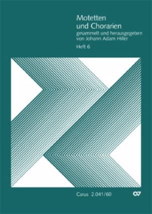 Motets et Arias Pour Chœur. Volume 6 Partition Chœur