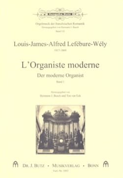 L'Organiste Moderne, Volume 1 LEFÉBURE-WÉLY Partition Orgue