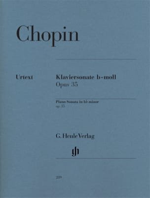 Sonate pour piano en si bémol mineur Opus 35 CHOPIN Partition Piano